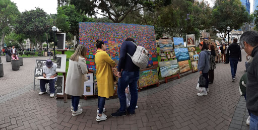 Artistas plásticos del parque miraflores